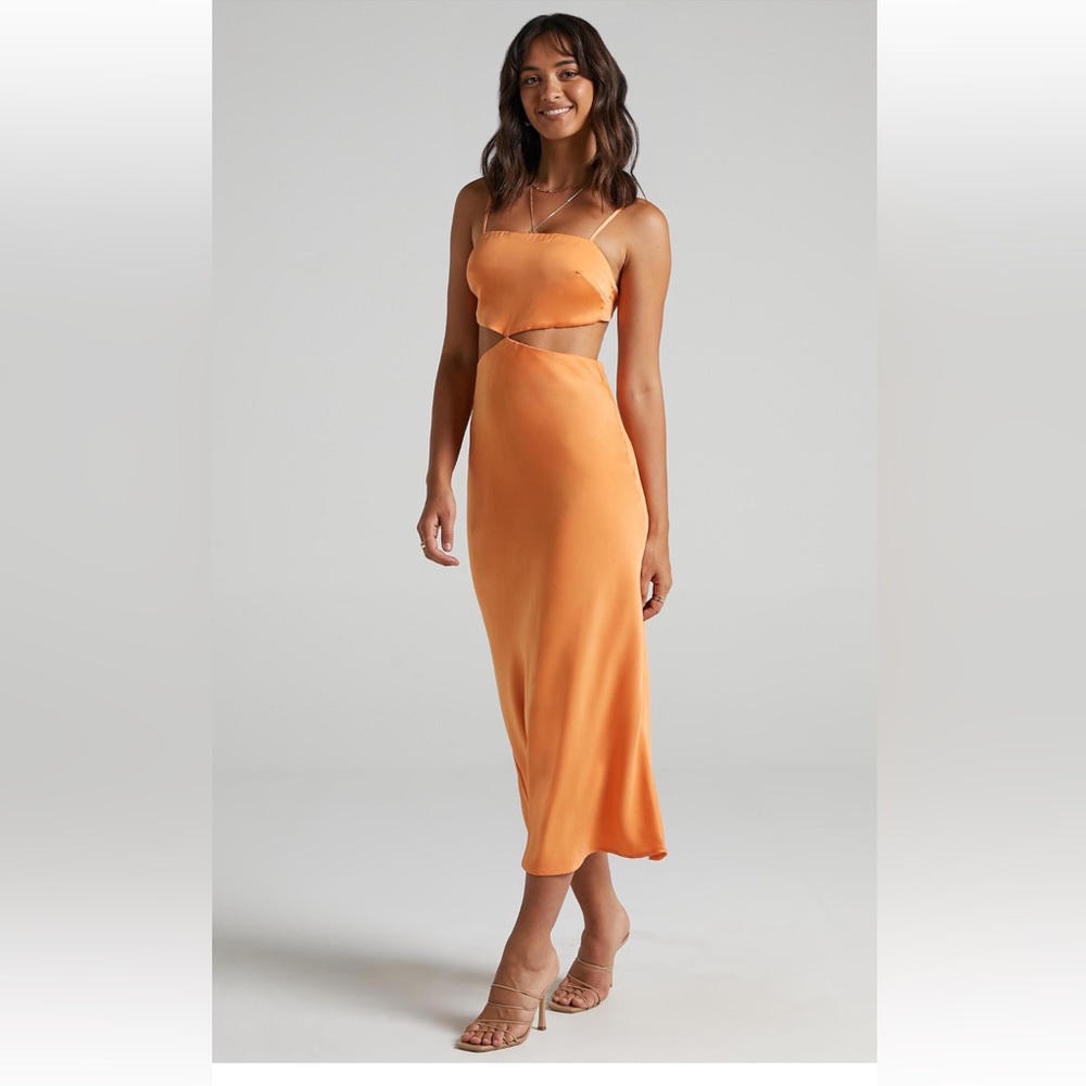 NWT Showpo Kerley Dress in Orange